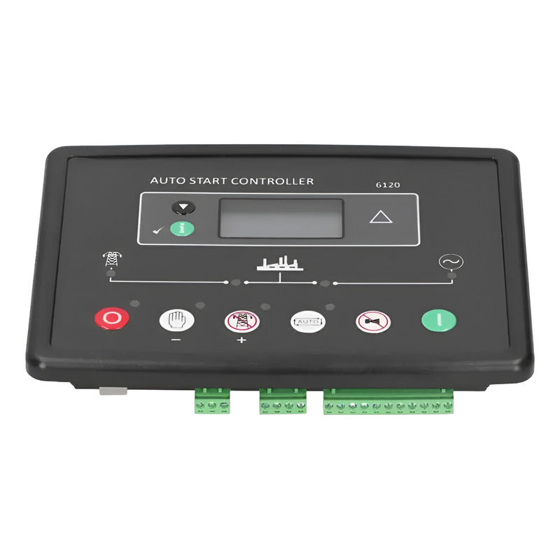 Modulo Controlador Generador Ats Lcd Compatible Dse 6120