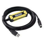 Cable Usb 2.5m Conector Circular 8 Pin Para Plc Delta