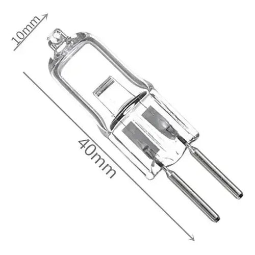 Ampolleta Bipin Halogena G5.3 50w 2700k Blanco Cálido