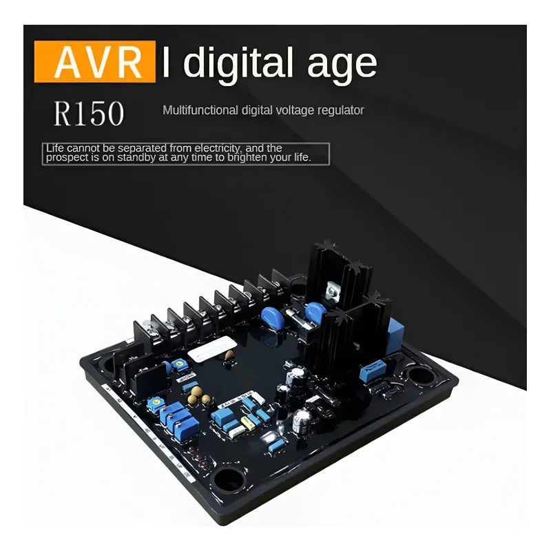 Regulador De Voltaje Automático Avr R150 Para Generador