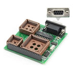 Placa Adaptador Tms Para Upa Usb V1.3 Programador Eeprom