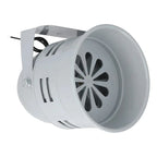 Sirena Industrial Tipo Turbina 125db 220v Alarma Bocina Gris