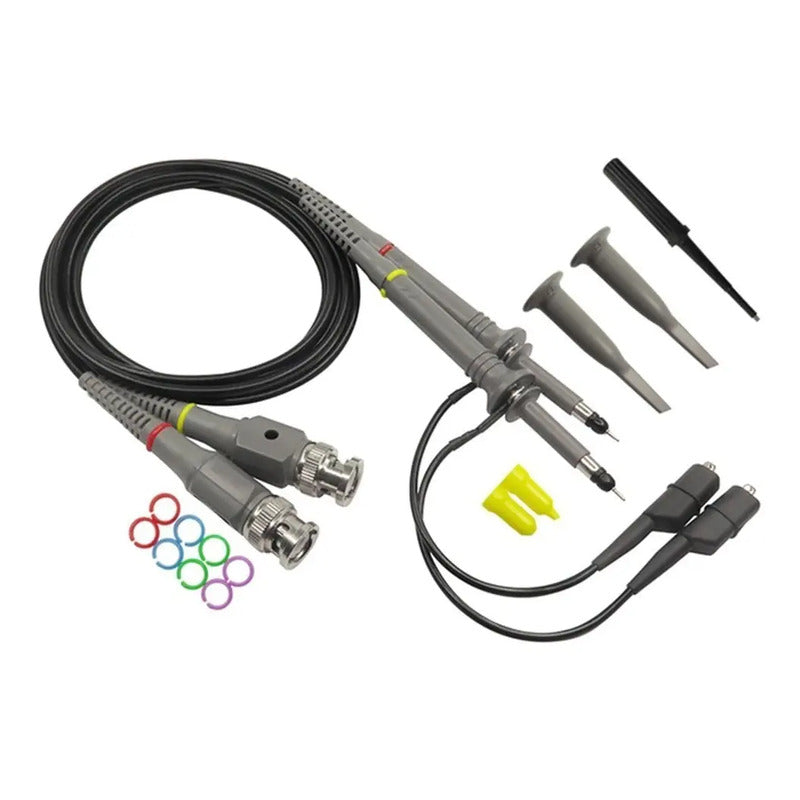 2x Punta Sonda Osciloscopio Kit 0-100mhz P6100