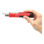 Tester Detector Fase Buscapolo Voltaje Uni-t Portatil 1000v Rojo Y Negro