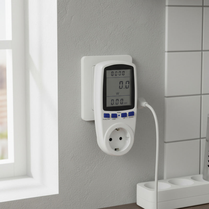 Medidor Consumo Watt Electricidad Kwh Voltimetro Amperimetro