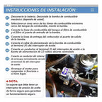 Bomba Combustible Electrica Universal Ep-500-0 12v Generador