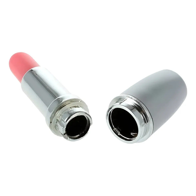 Mini Vibrador Discreto Consolador Tipo Pintura Labios Dildo Rojo