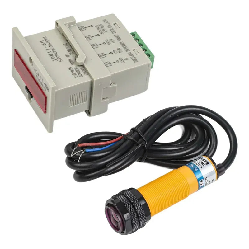 Contador Electronico Sensor Fotoelectrico 6 Digitos 12v 24v