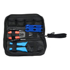 Set Herramientas Crimpadora Tereparochile Mc4 Panel Solar Pelacable Negro