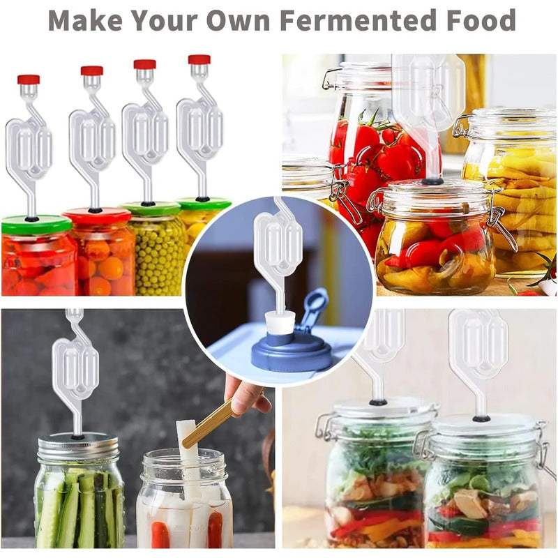 Airlock Air Lock Valvula Check Aire Fermentador Vino Cerveza