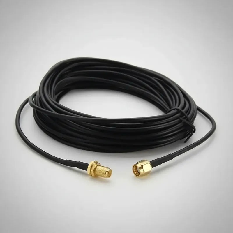 Cable Extensión Antena Wifi Rp-sma Macho A Hembra 5m Tereparochile