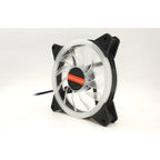 Ventilador Led De Escritorio Led Silencioso, 120 Mm, Doble Apertura, Arcoíris, Led [interfaz Dual]
