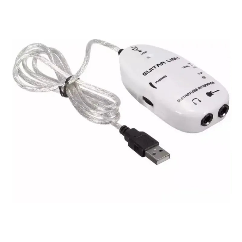 Interfaz Adaptador Guitarra Usb Guitar Link Para Mac Pc