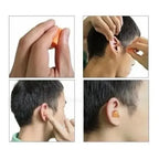 Pack 10 Pares Detallados Tapones Protectores Oído 3m 1100 Naranja