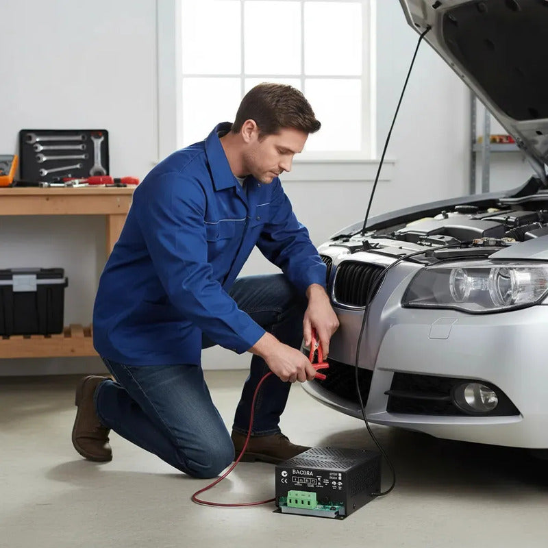 Cargador Inteligente Batería Automotriz Bac06a 12v Smartgen 6a
