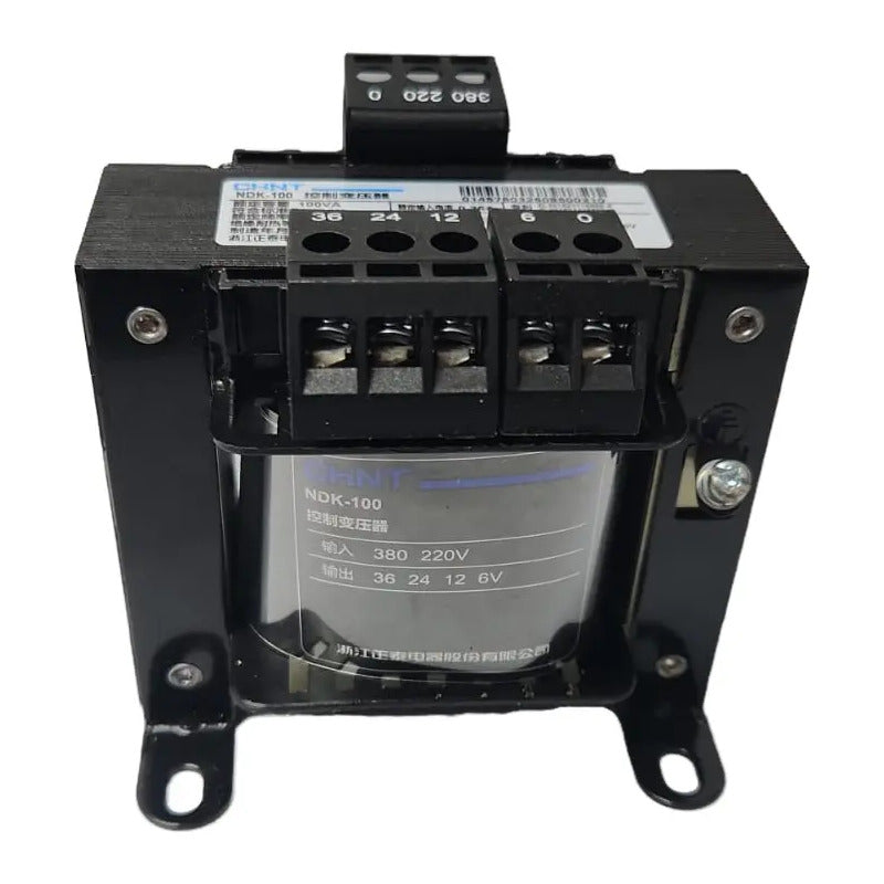 Transformador Tablero Control 100va 380v 220v - 24v 12v 6v Negro