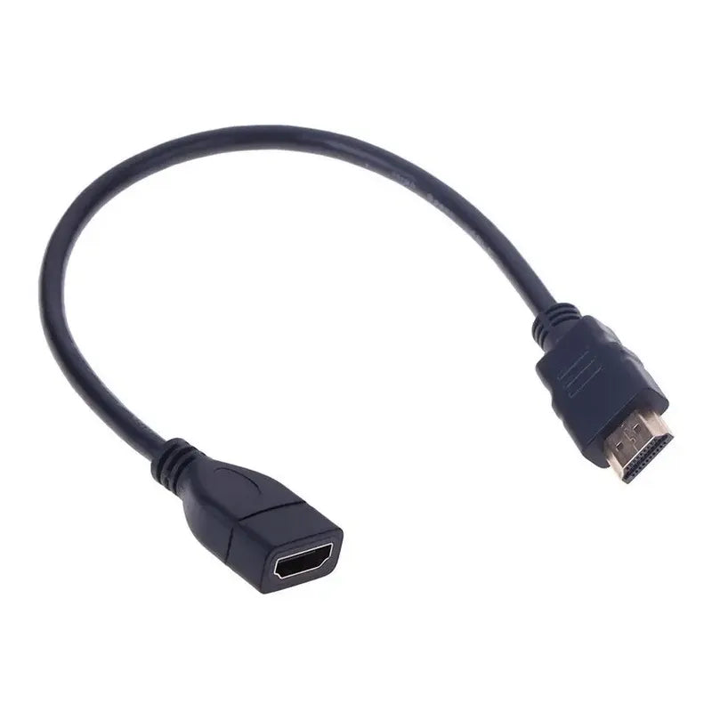 Extension Hdmi Hembra A Hdmi Macho 50 Cm Full Hd 4k Hdtv