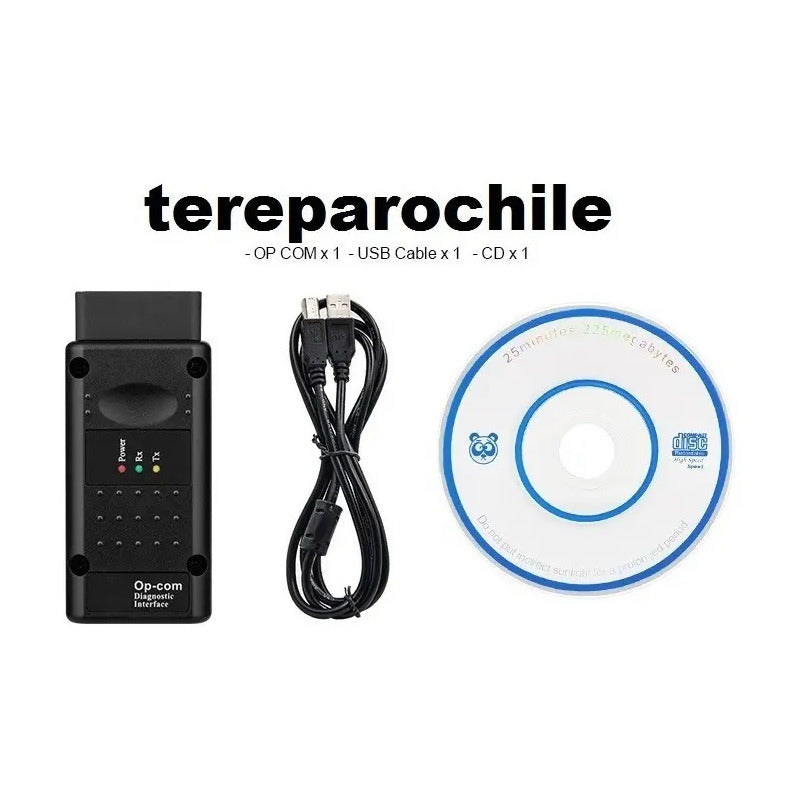 Scanner Interfaz Op Com V 1.99 Obd2 Opel Chevrolet Escaner