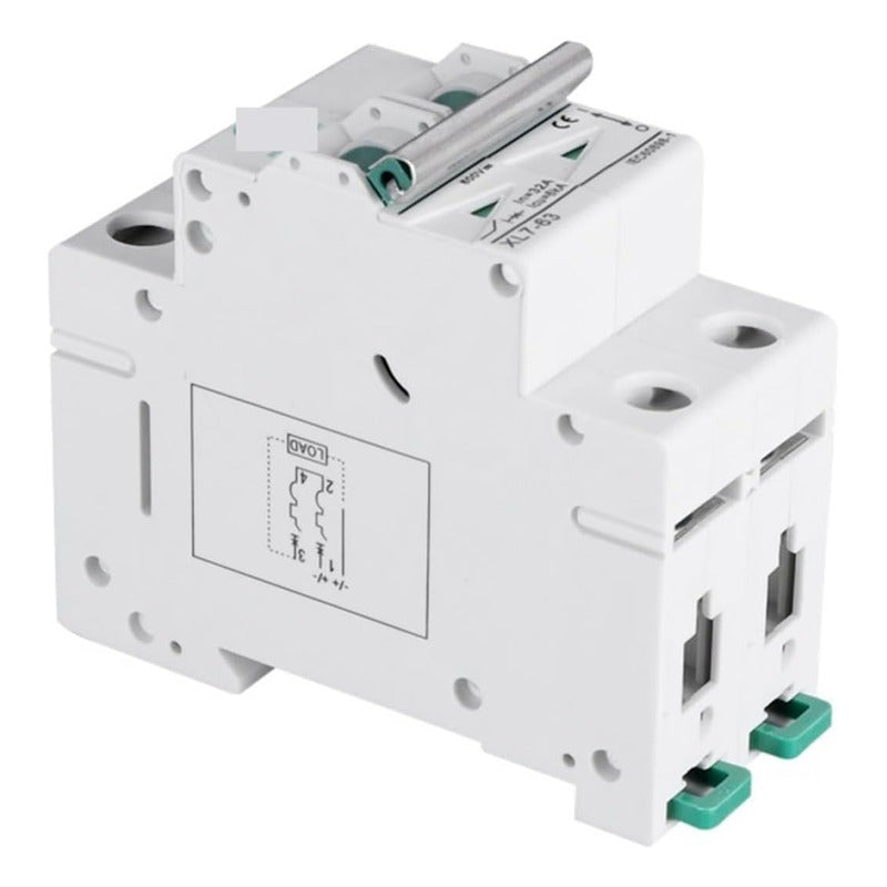 Disyuntor Interruptor Automático Solar Dc 500v Max 2p 20a