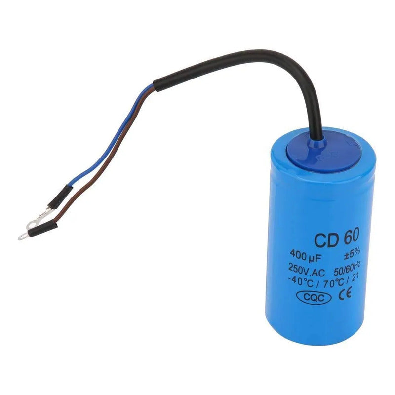 Condensador Arranque Cd60 400uf 250v Motor Electrico 50/60hz