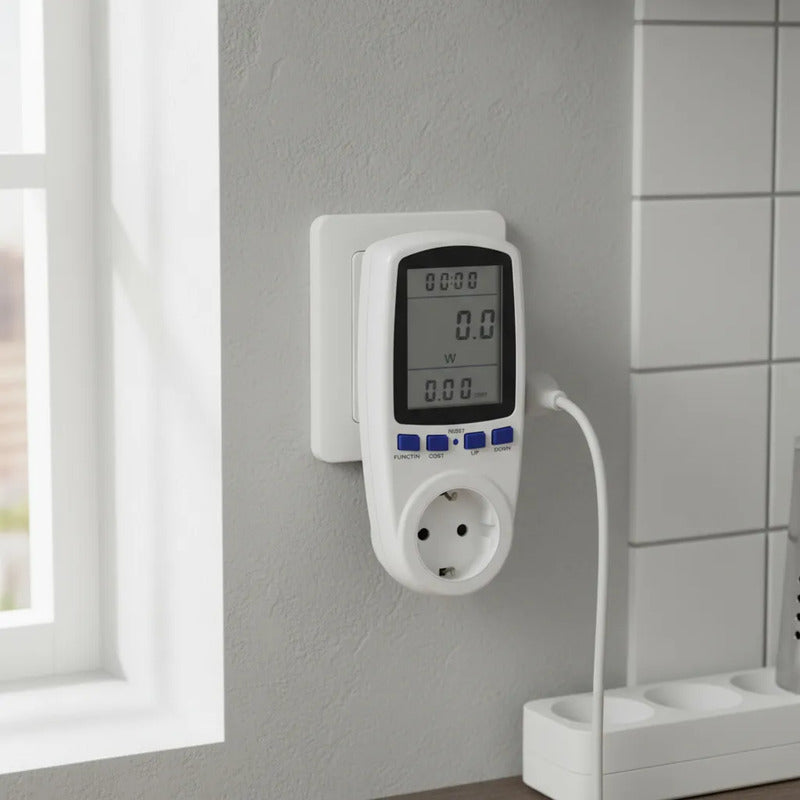 Medidor Consumo Watt Electricidad Kwh Voltimetro Amperimetro