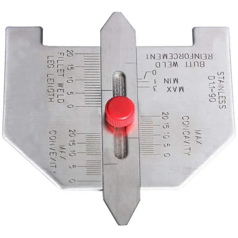 Set Medidor Para Inspeccion Chequeo De Soldadura 6 Und Galga