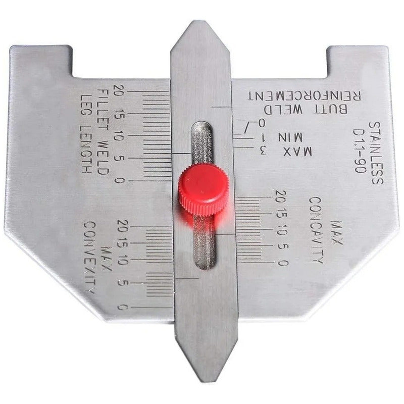 Set Medidor Para Inspeccion Chequeo De Soldadura 6 Und Galga