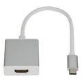 Cable Adaptador Tereparochile Usb Tipo C A Hdmi 4k 10gbps Blanco