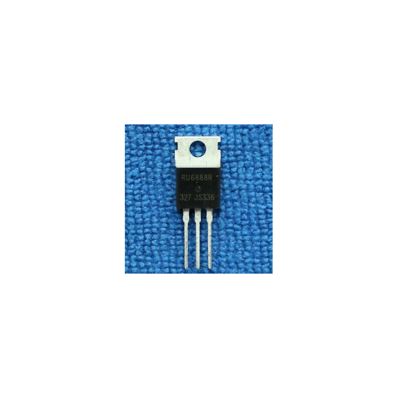2x Transistor Mosfet Ru6888r 6888 Ru6888 68v 88a To220