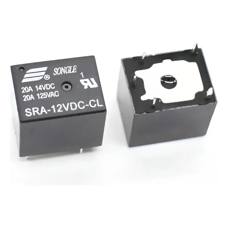Micro Relay Sra-12vdc-cl Rele 20amp 12v Dc 12x15mm