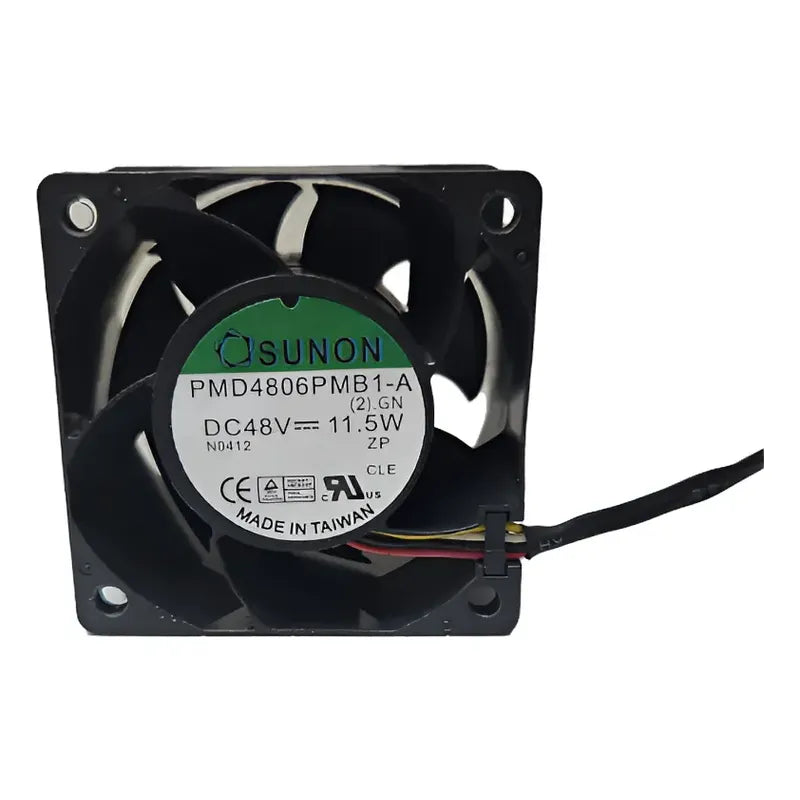 Ventilador Fan Cooler Pmd4806pmb1-a 48v 60x38mm 6038 2 Pin Negro