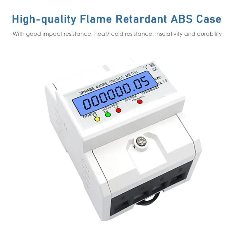 Medidor Digital Remarcador Potencia Watts 220-380v 3fase Kwh