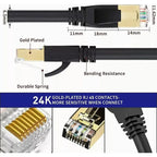 Cable De Red 10mt Cat8 40gbps 2000mhz Cat-6 Cat7 Rj45 Sftp