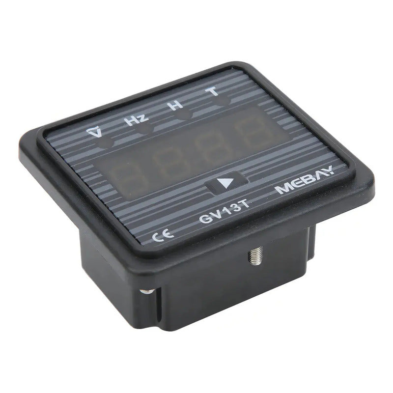 Horometro Voltímetro Digital Gv13t Voltaje Frecuencia 380v