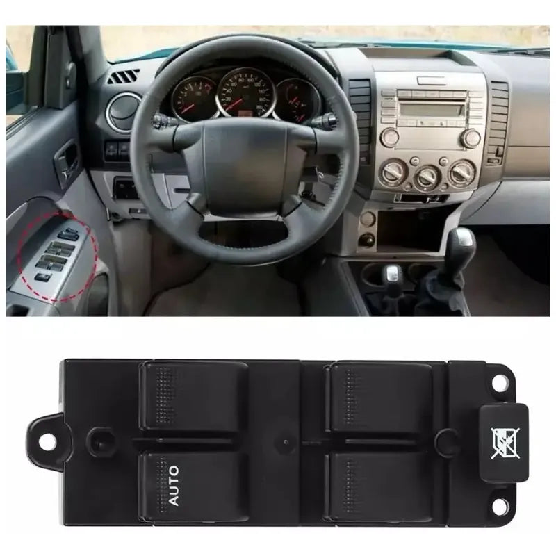 Switch Alzavidrio Para Ford Ranger Mazda Bt50 1 Conec 06-16