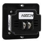 Horometro Voltímetro Digital Medidor Voltaje Frecuencia 220v