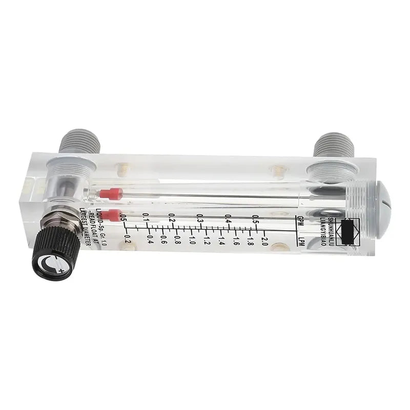 Caudalimetro Medidor Flujo Liquido 0.1 A 0.5gpm - 1/4  2 Lpm