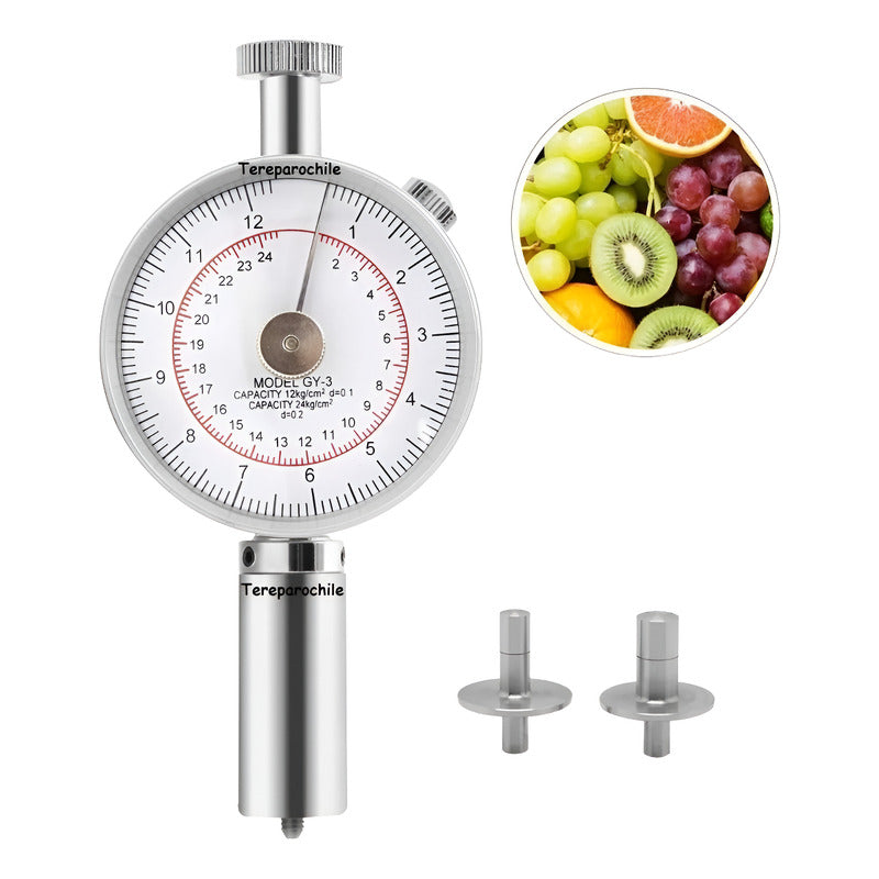 5x Medidor Penetrometro Frutas Alimentos Durometro Analogico
