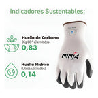 Guantes Seguridad Recubrimiento Nitrilo Precisión Y Agarre Blanco L