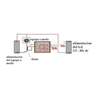 Voltimetro Amperimetro Digital 200v Dc - Con Shunt 200 Amp