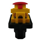 Switch Interruptor Pulsador Yh03-a Electromagnetico 3 Fases Amarillo