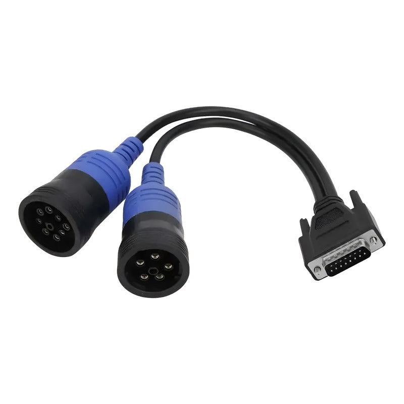 Adaptador Obdii 15 Pin A 6 Y 9 Pines J1939 J1708 Para Nexiq