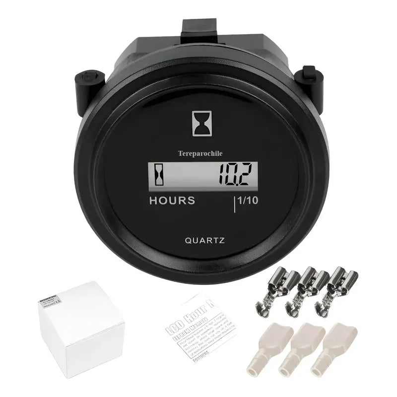 Horometro Digital Dc 4.5 90v Tractor Motor Generador 12v 24v