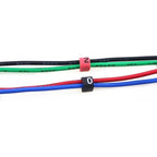 500 Marcadores Identificador Cable Numerico Electricidad Red Multi