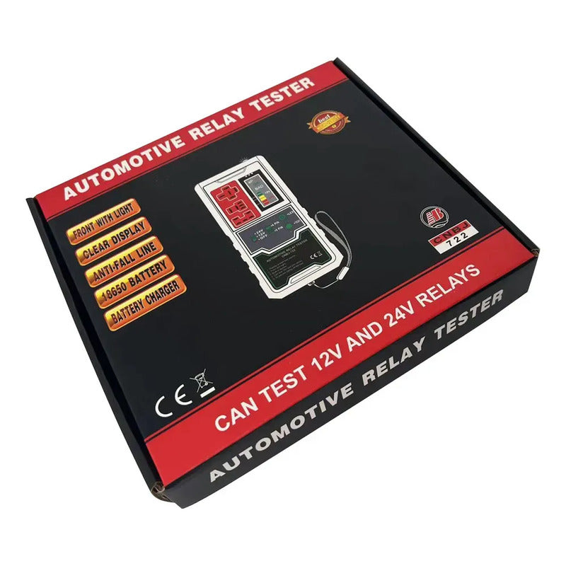 Probador Tester Rele Automotriz 12v 24v 4 A 5 Pin Portatil