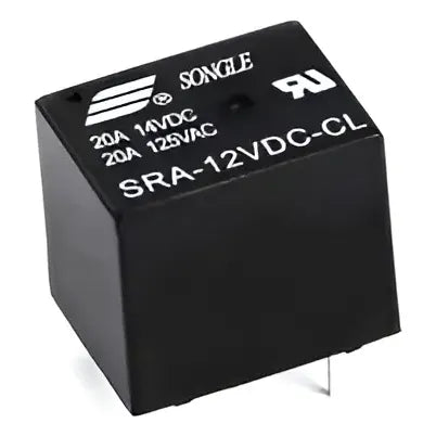 Micro Relay Sra-12vdc-cl Rele 20amp 12v Dc 12x15mm