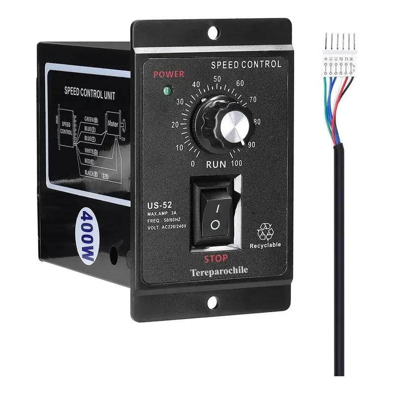 Regulador Pwm Controlador Velocidad De Motor 400w 220v Ac