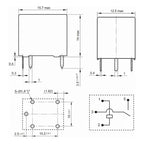 Rele Relay Cma51-s-dc12v Cma51sdc12v 20a 4 Pines