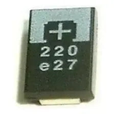 Condensadores Capacitores 220uf 2.5v Smd Tantalio 227