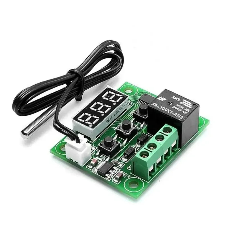 Termostato Digital Relé Control Temperatura W1209 + Caja